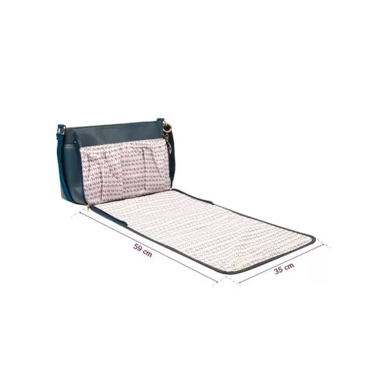 Geanta multifunctionala Ellie Messenger Navy Clevamama Geanta multifunctionala Ellie Messenger Navy Clevamama