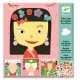 Joc creativ - Creeaza portrete Djeco Joc creativ - Creeaza portrete Djeco