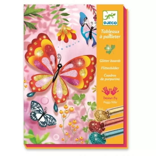 Joc creativ cu sclipici Fluturi Joc creativ cu sclipici Fluturi