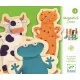 Joc cu magneti Djeco - Animale amuzante