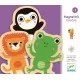 Joc cu magneti Djeco - Animale prietenoase Joc cu magneti Djeco - Animale prietenoase