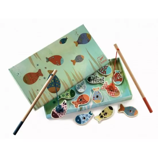 Joc de pescuit magnetic pesti Djeco Joc de pescuit magnetic pesti Djeco