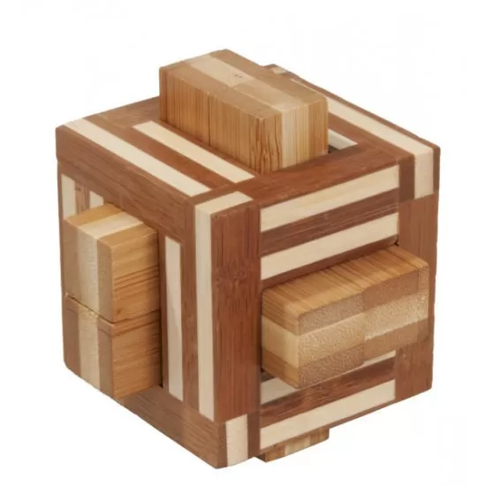 Joc logic IQ din lemn bambus Double Sticks Joc logic IQ din lemn bambus Double Sticks