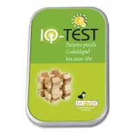 Joc logic IQ din lemn bambus in cutie metalică - 11