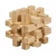 Joc logic IQ din lemn bambus in cutie metalica - 2 Joc logic IQ din lemn bambus in cutie metalica - 2