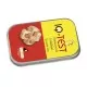 Joc logic IQ din lemn bambus in cutie metalica - 5 Joc logic IQ din lemn bambus in cutie metalica - 5