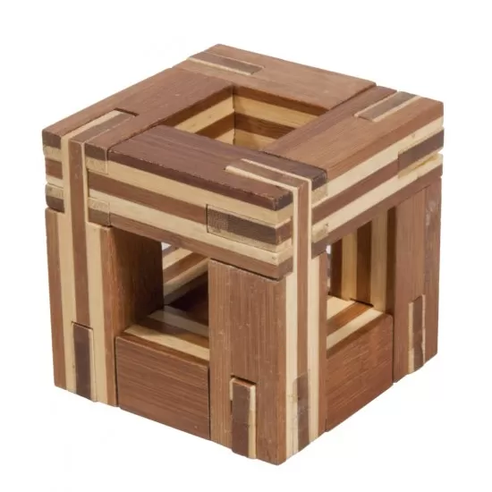 Joc logic IQ din lemn bambus Magic Frame Joc logic IQ din lemn bambus Magic Frame