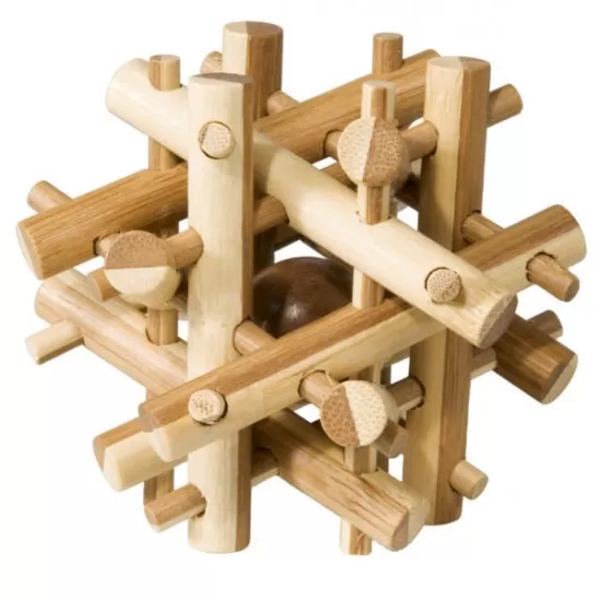 Joc logic IQ din lemn bambus Magic Sticks Joc logic IQ din lemn bambus Magic Sticks