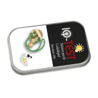 Joc logic IQ eliberează inelul in cutie metalica - 1