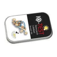 Joc logic IQ elibereaza inelul in cutie metalica - 5