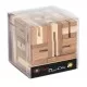 Joc logic puzzle 3D din bambus Flexi-Cub 4 Joc logic puzzle 3D din bambus Flexi-Cub 4
