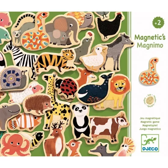 Joc magnetic cu animale Djeco Joc magnetic cu animale Djeco