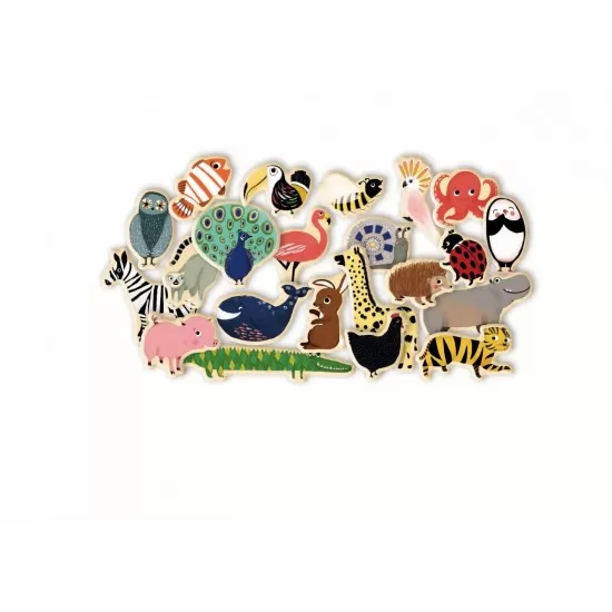 Joc magnetic cu animale Djeco Joc magnetic cu animale Djeco