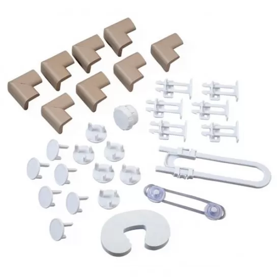 Kit 30 piese protectii mobilier Clevamama Kit 30 piese protectii mobilier Clevamama