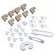 Kit 30 piese protectii mobilier Clevamama Kit 30 piese protectii mobilier Clevamama