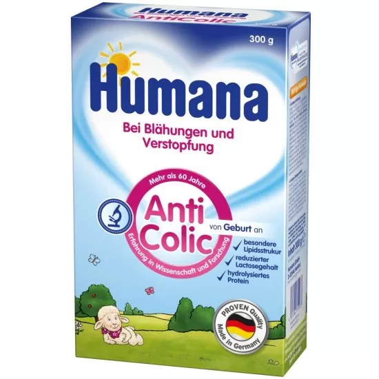 Lapte praf Humana Anticolic de la nastere 300 g Lapte praf Humana Anticolic de la nastere 300 g