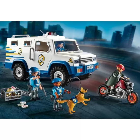 Masina de politie blindata - Playmobil Masina de politie blindata - Playmobil