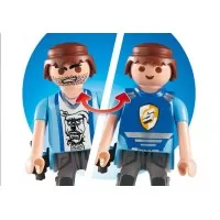 Masina de politie blindata - Playmobil