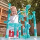 Joc de constructie Aqua Maze Twist traseu cu bile si apa 104 piese Joc de constructie Aqua Maze Twist traseu cu bile si apa 104 piese