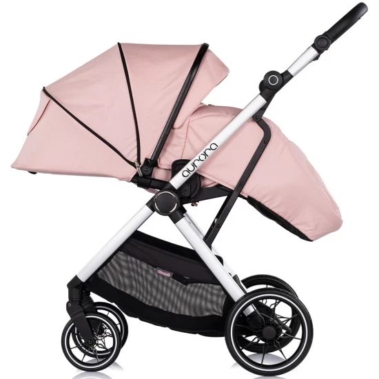 Carucior copii 3 in 1 Chipolino Aurora Powder Pink