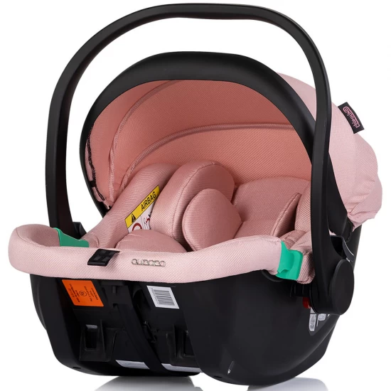 Carucior copii 3 in 1 Chipolino Aurora Powder Pink