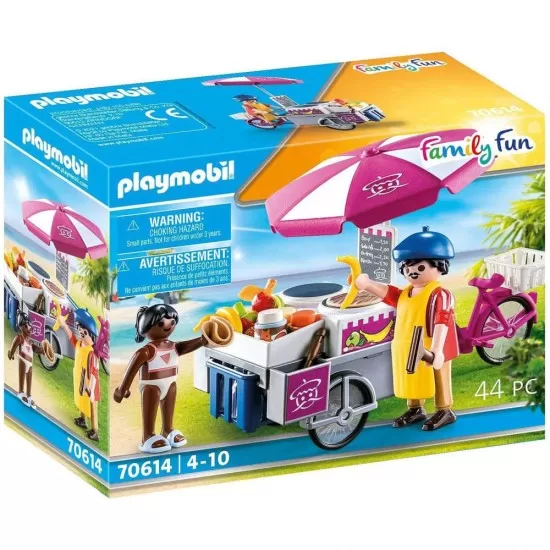 Playmobil Family Fun - Carucior pentru vanzare clatite Playmobil Family Fun - Carucior pentru vanzare clatite