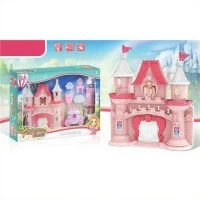 Jucarie interactiva, Castel muzical cu lumini si caleasca, +3 ani