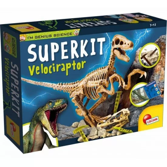 Experimentele micului geniu - Kit paleontologie Velociraptor Experimentele micului geniu - Kit paleontologie Velociraptor