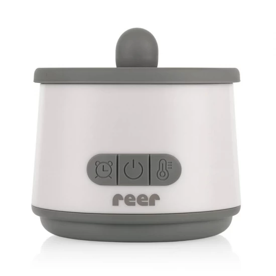 Incalzitor portabil biberoane si alimente pentru bebelusi, 4 trepte temperatura, acumulator cu incarcare USB-C, independent de priza, Reer Heat2Go