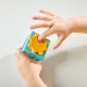 Set 10 cuburi educative din lemn cu cifre Hape