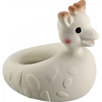 Jucarie de baie din cauciuc natural Girafa Sophie
