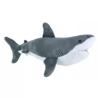 Jucarie plus Marele Rechin Alb Wild Republic 30 cm