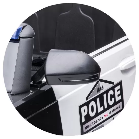 Masinuta electrica Chipolino Police SUV Black