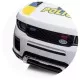 Masina electrica cu telecomanda Chipolino Police SUV White