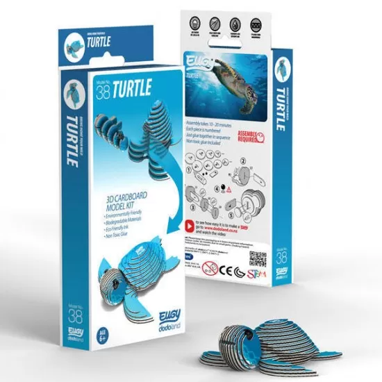 Puzzle model 3D - Broscuta testoasa Puzzle model 3D - Broscuta testoasa