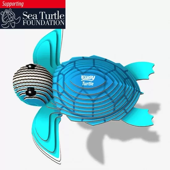 Puzzle model 3D - Broscuta testoasa Puzzle model 3D - Broscuta testoasa