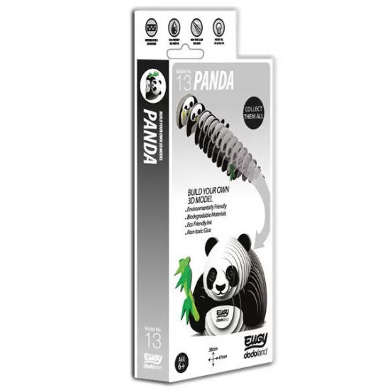Puzzle model 3D Panda Puzzle model 3D Panda