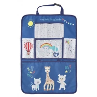 Organizator jucarii pentru scaun auto Girafa Sophie