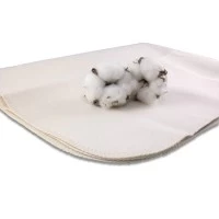 Protectie impermeabila saltea copii, BIO, 50x70 cm, fata dubla bumbac organic, spalare automata 95°C, Gruenspecht 615-00