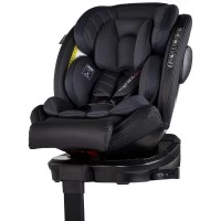 Scaun auto Chipolino Hypnotic Plus I-Size 40-150 cm cu sistem Isofix si sezut rotativ Charcoal