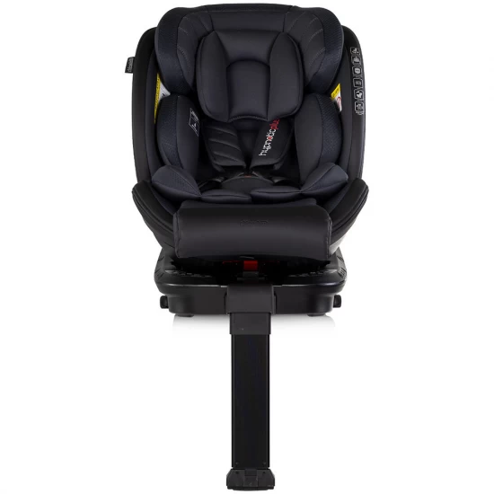 Scaun auto Chipolino Hypnotic Plus I-Size 40-150 cm cu sistem Isofix si sezut rotativ Charcoal