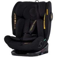 Scaun auto Chipolino Techno iGrow I-Size 40-150 cm cu sistem Isofix si sezut rotativ Noir