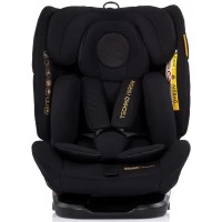 Scaun auto Chipolino Techno iGrow I-Size 40-150 cm cu sistem Isofix si sezut rotativ Noir