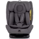 Scaun auto Chipolino Techno iGrow I-Size 40-150 cm cu sistem Isofix si sezut rotativ Charcoal