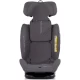 Scaun auto Chipolino Techno iGrow I-Size 40-150 cm cu sistem Isofix si sezut rotativ Charcoal