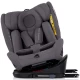 Scaun auto Chipolino Techno iGrow I-Size 40-150 cm cu sistem Isofix si sezut rotativ Charcoal