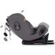 Scaun auto Chipolino Techno iGrow I-Size 40-150 cm cu sistem Isofix si sezut rotativ Charcoal
