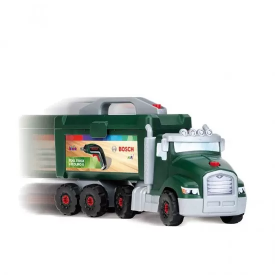 Set de joaca camion cu trusa unelte Ixolino Bosch Set de joaca camion cu trusa unelte Ixolino Bosch