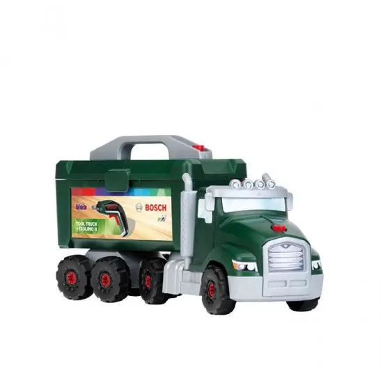 Set de joaca camion cu trusa unelte Ixolino Bosch Set de joaca camion cu trusa unelte Ixolino Bosch