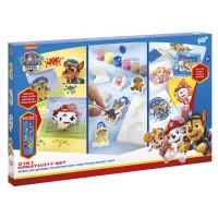 Set creativ 3 in 1, Decoreaza cu margele, modeleaza cu ipsos si picteaza cu pixeli